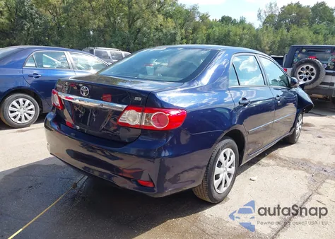 2011 Toyota Corolla Le z USA, uszkodzony, nr VIN 2T1BU4EE3BC723195